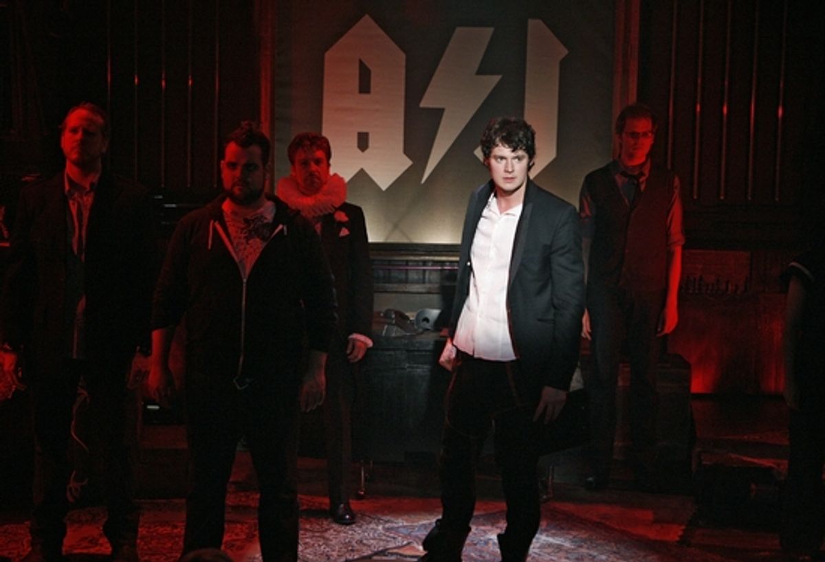 Darren Goldstein, Greg Hildreth, Lucas Near-Verbrugghe, Benjamin Walker, Jeff Hiller at 