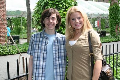 Henry Hodges and Megan Hilty Photo