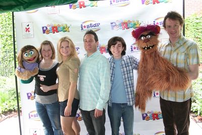 Kate Monster, Carey Anderson, Megan Hilty, Joel Rozenzweig (President I-Star Entertai Photo