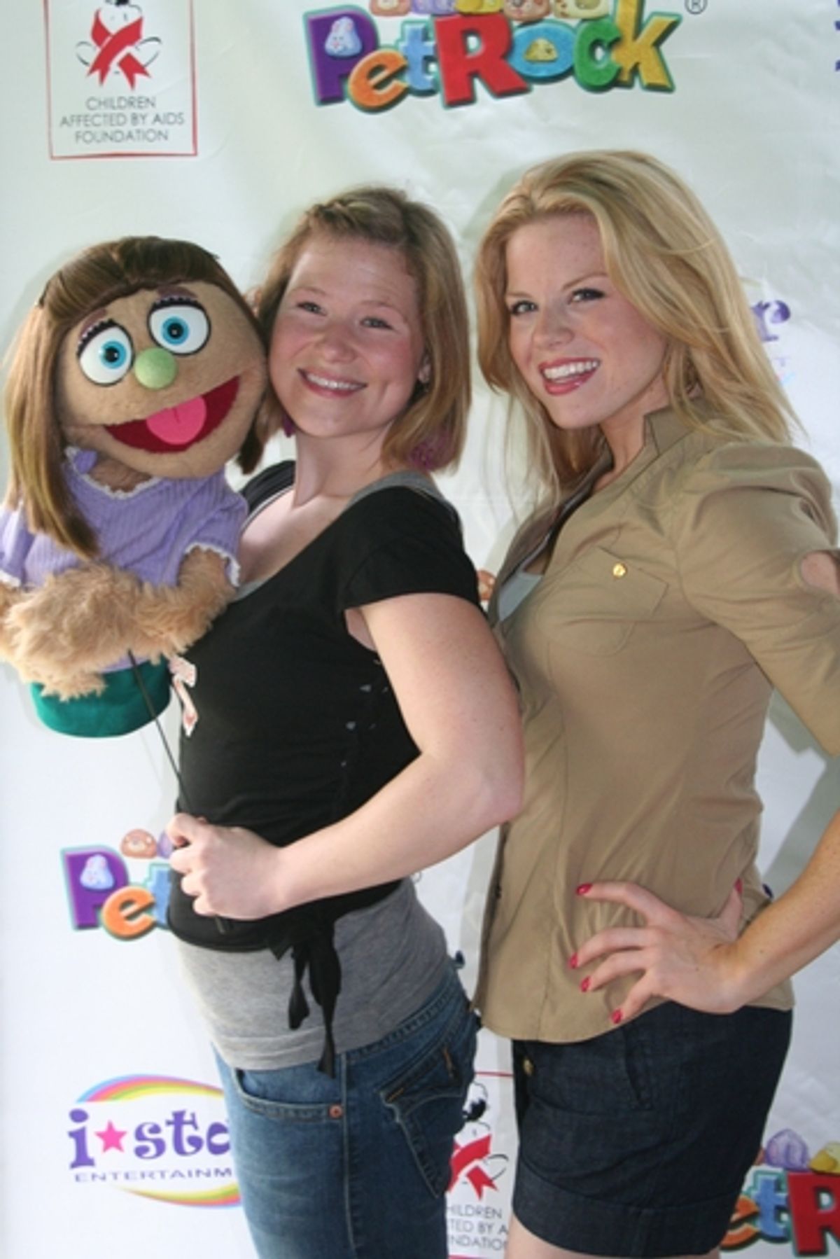 Kate Monster, Carey Anderson and Megan Hilty at 