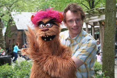 Trekkie Monsterand Christian Anderson Photo