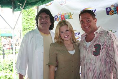 Marty Abrams, Megan Hilty and Johnny Rock Photo