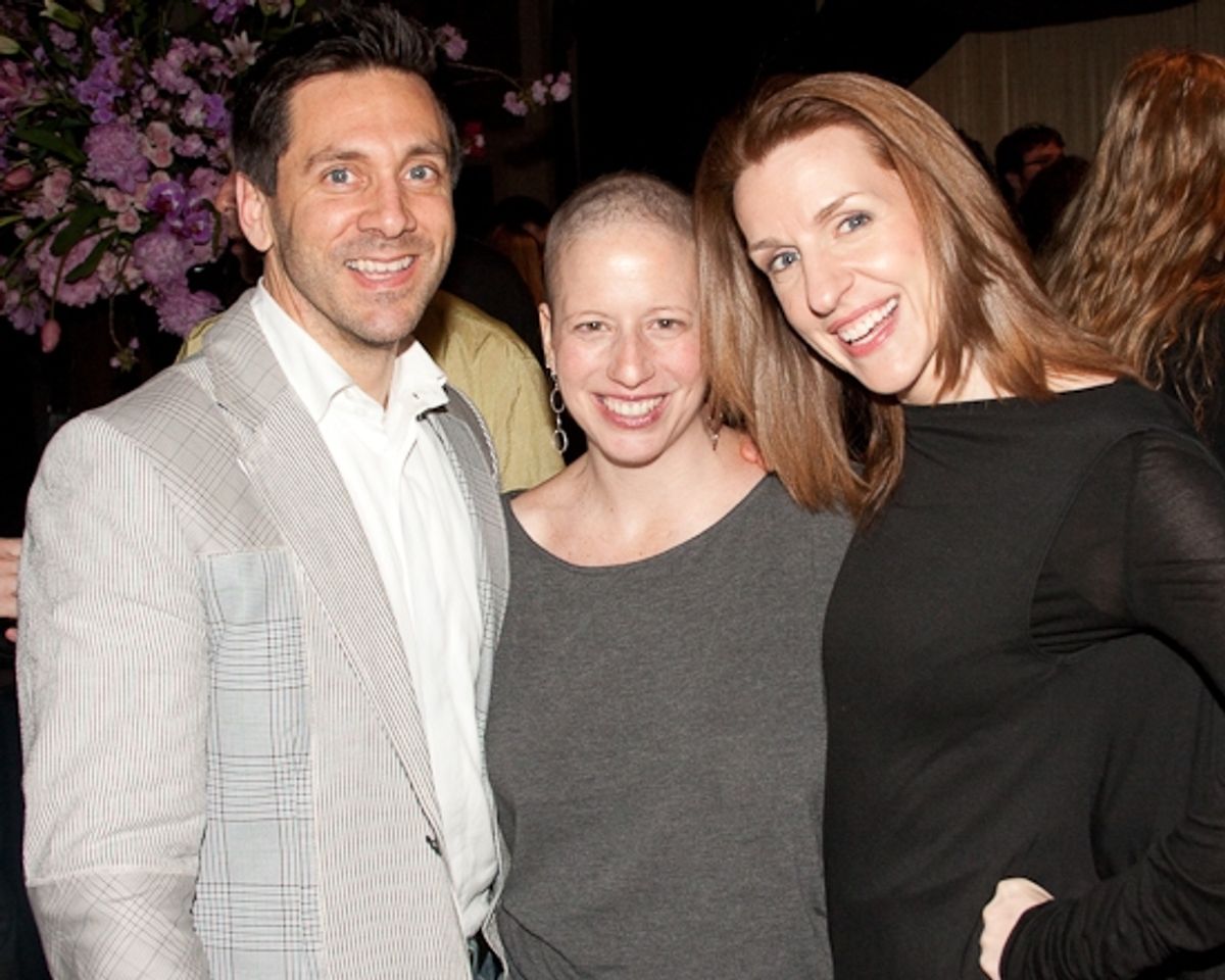 Michael Berresse, Jessica Moser and Susan Blackwell at 