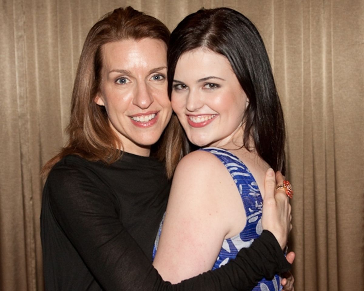 Susan Blackwell and Rachel Helson at 