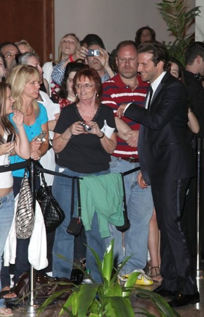 Bradley Cooper meets the fans Photo