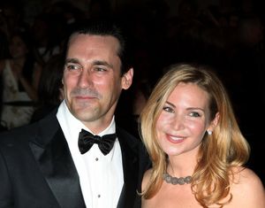 Jon Hamm and Jennifer Westfeldt @ BroadwayWorld Jon Hamm and Jennifer Westfeldt Photo