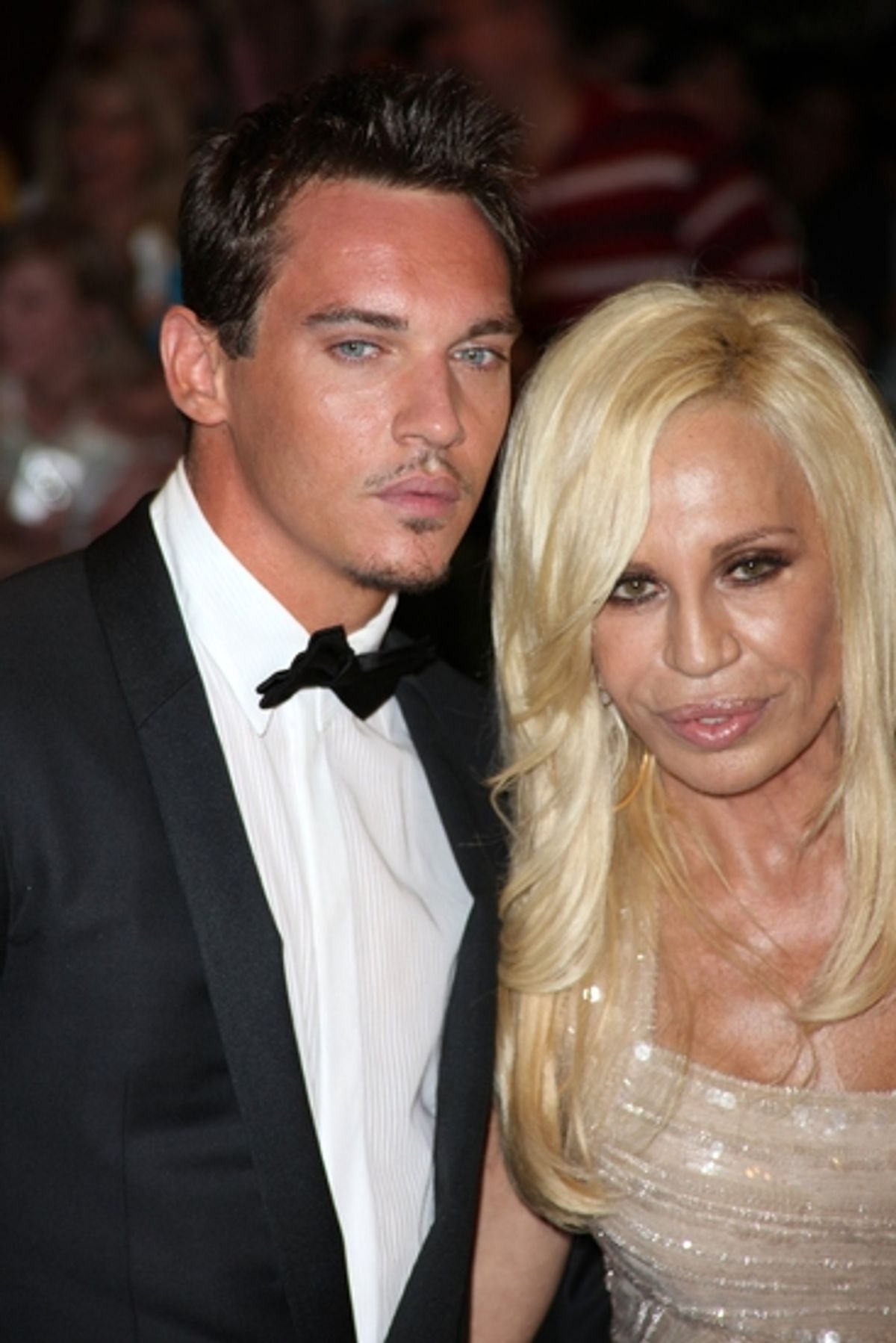 Jonathan Rhys Myers & Donatella Versace

 at 