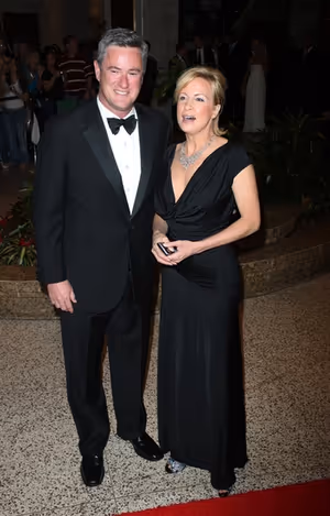 Joe Scarborough & wife Susan Waren Photo