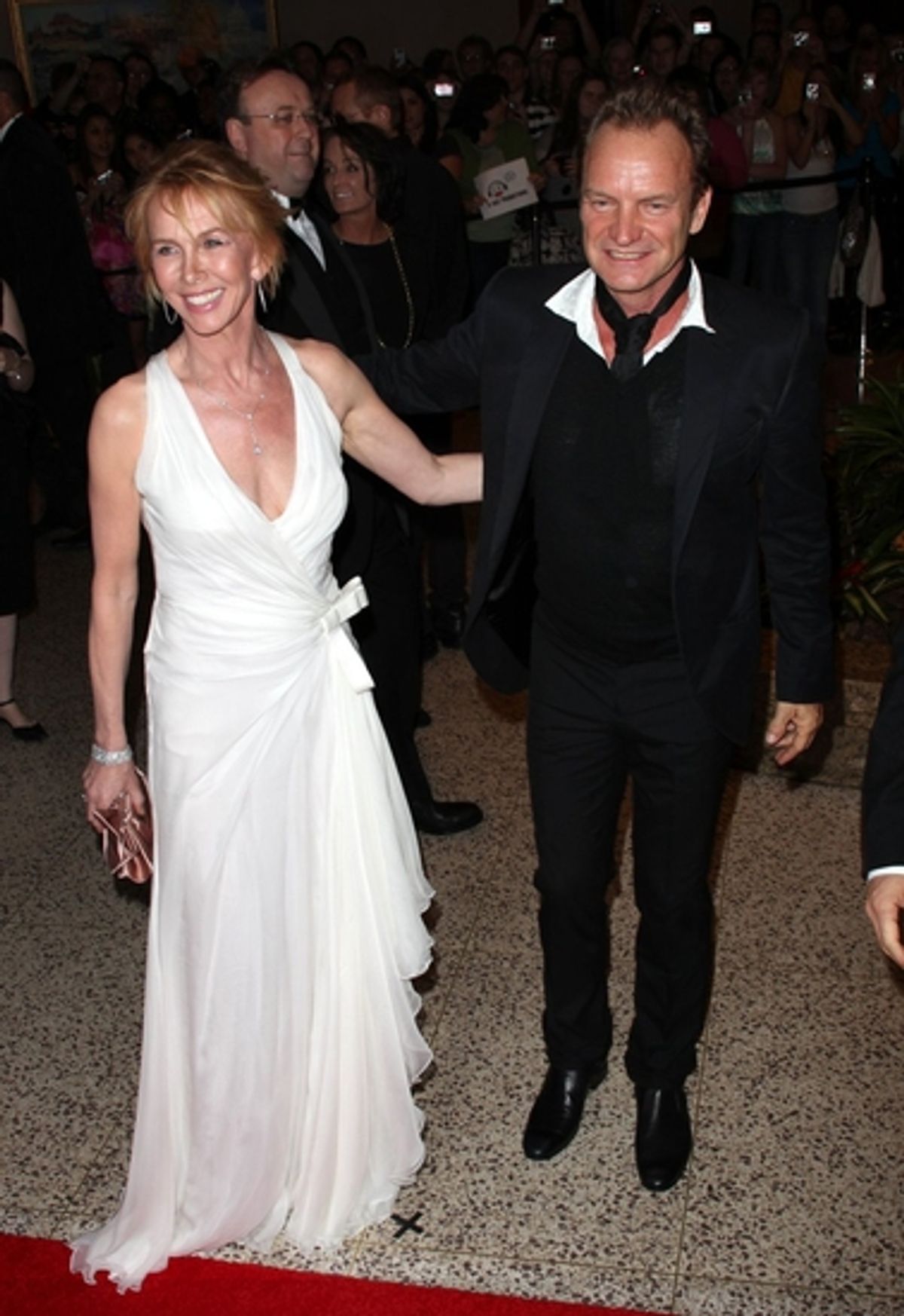 Trudie Styler & Sting at 2009 White House Correspondents Dinner Part 3