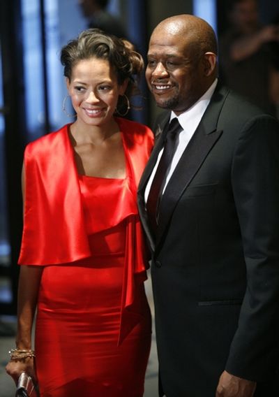 Forrest Whitaker & wife Keisha Whitaker Photo