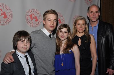 Homeland Security's family, Daniel Yelsky, Daniel Abeles, Aya Cash, Mary McCann and J Photo