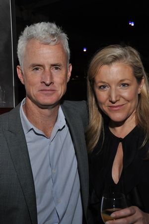 Mad Men start John Slattery toasts Offices star Mary McCann @ BroadwayWorld Mad Men start John Slattery toasts Offices star Mary McCann Photo