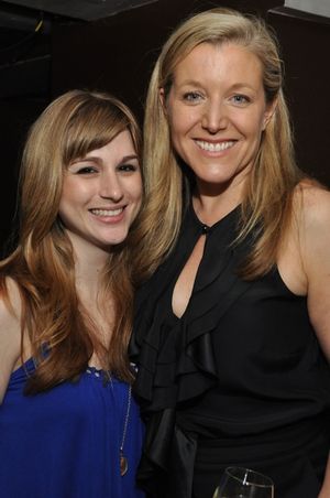 Mary McCann and Aya Cash @ BroadwayWorld Mary McCann and Aya Cash Photo