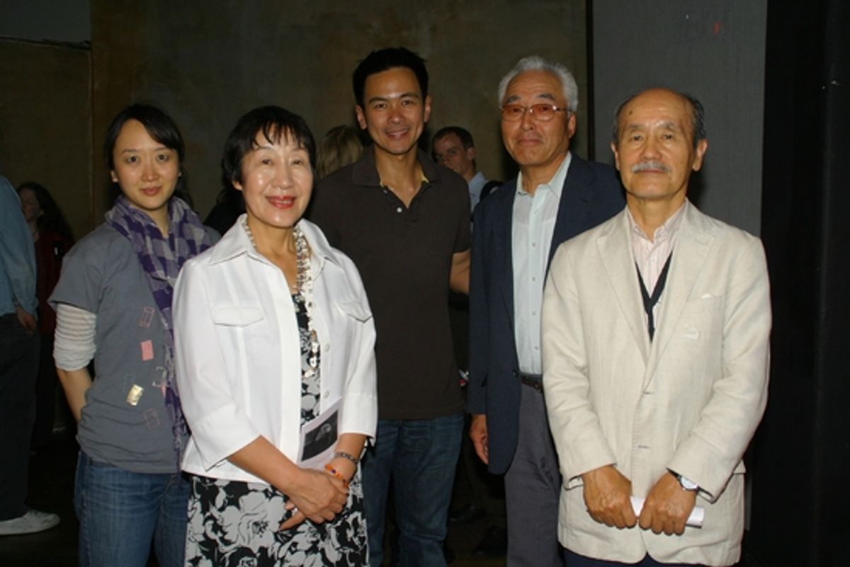 Sue Jean Kim, Ms. Toshiko Tanaka, Joel de la Fuente, Mr. Takehisa Yamamoto and Mr. Hiro Iso at 