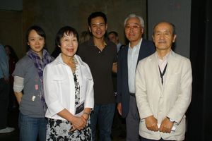 Sue Jean Kim, Ms. Toshiko Tanaka, Joel de la Fuente, Mr. Takehisa Yamamoto and Mr. Hiro Iso @ BroadwayWorld Sue Jean Kim, Ms. Toshiko Tanaka, Joel de la Fuente, Mr. Takehisa Yamamoto and Mr. Hi Photo
