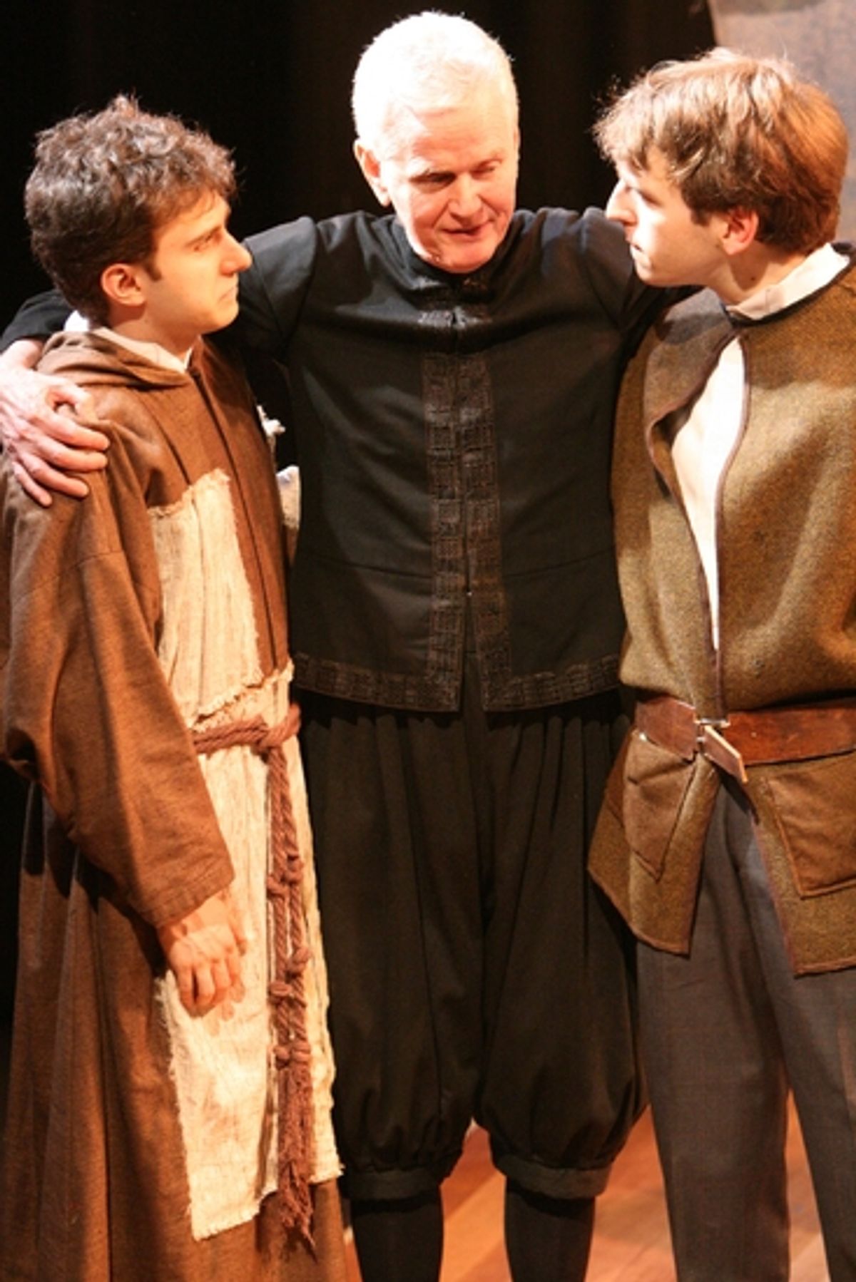 Matt Biagini, James Caulfield, and Alex Herrald at 