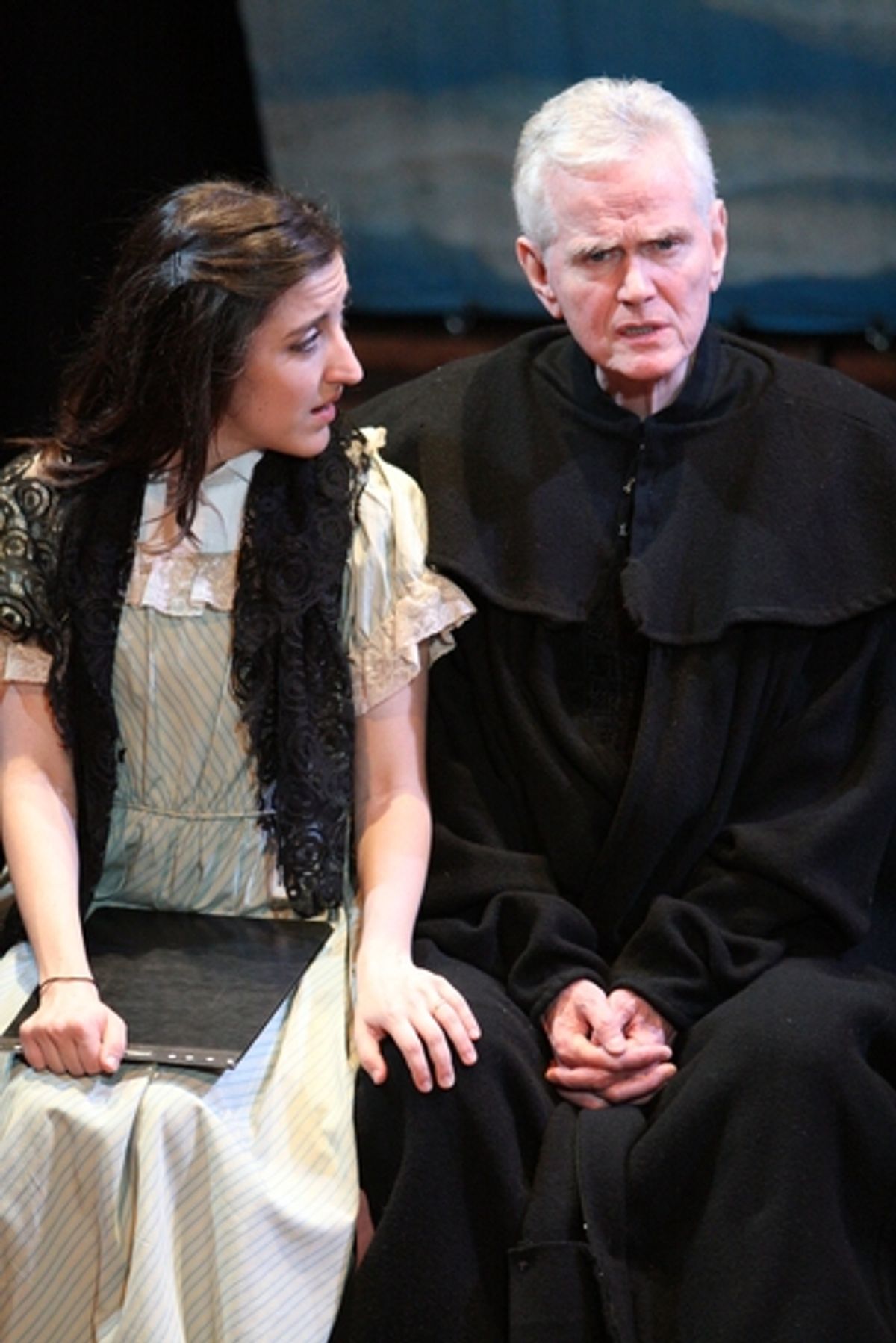 Natalie Caruncho and James Caulfield at 