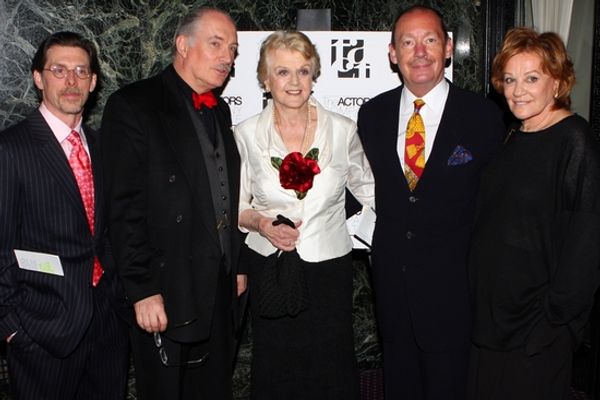 Scott Alan Evans, Simon Jones, Angela Lansbury, Stephen Lindenmuth and Cynthia Harris Photo