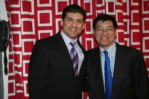 Tony Yazbeck and Wayman Wong @ BroadwayWorld Tony Yazbeck and Wayman Wong Photo