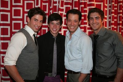 Nick Adams, Graham Phillips, John Tartaglia and Cody Green Photo
