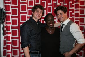 Jonathan Groff, Yolanda Culler and Nick Adams Photo