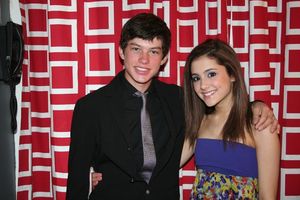 Graham Phillips and Ariana Grande @ BroadwayWorld Graham Phillips and Ariana Grande Photo
