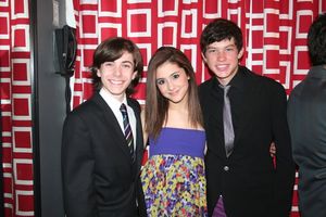 Henry Hodges, Ariana Grande, Graham Phillips @ BroadwayWorld Henry Hodges, Ariana Grande, Graham Phillips Photo