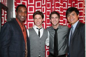 Norm Lewis, Nick Adams, Cody Green and Paolo Montalban @ BroadwayWorld Norm Lewis, Nick Adams, Cody Green and Paolo Montalban Photo