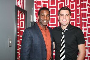 Norm Lewis and Zak Resnick @ BroadwayWorld Norm Lewis and Zak Resnick Photo