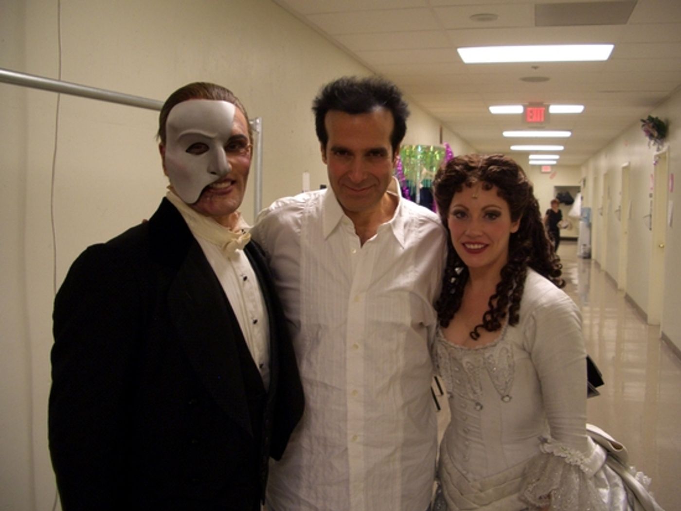 Photo Flash: David Copperfield Visits Vegas 'PHANTOM'  Image