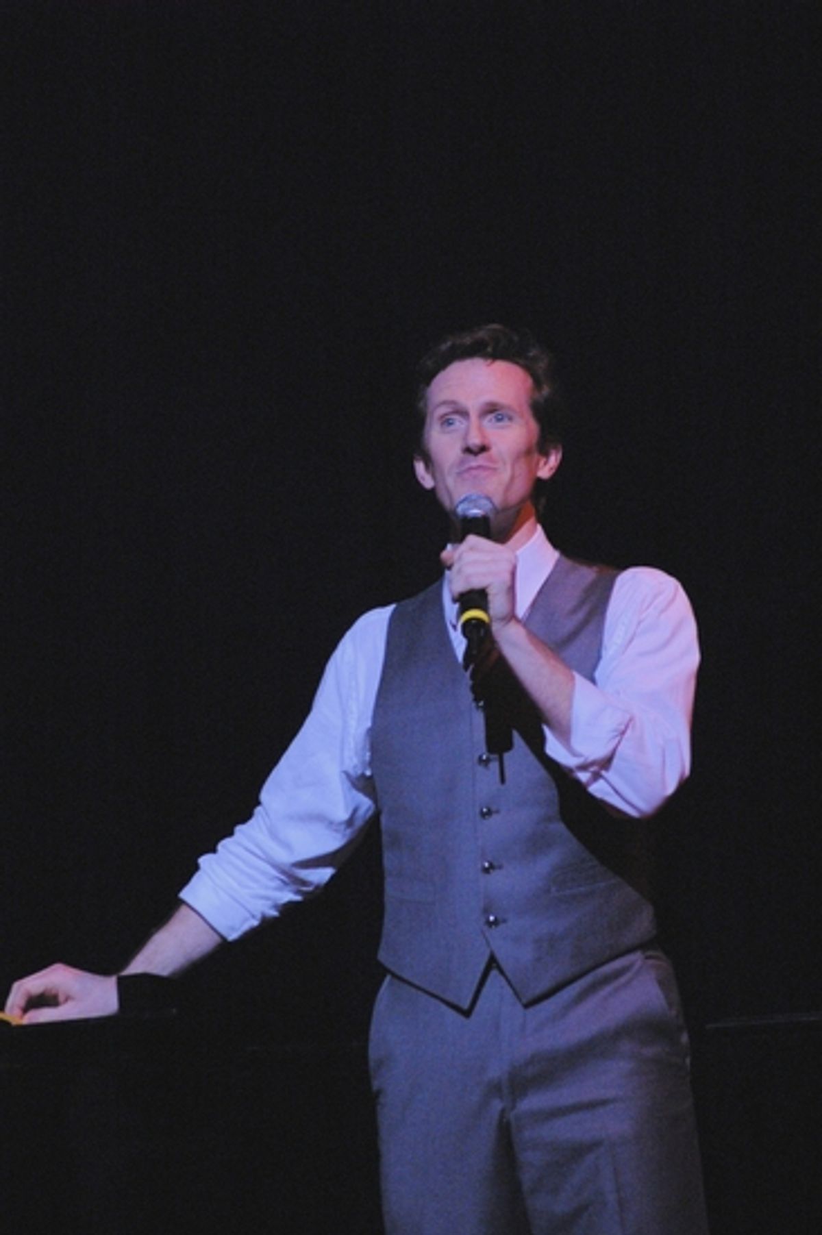 Jeffry Denman-Director and Choreographer of tonights show at The Broadway Musicals of 1944 at Town Hall