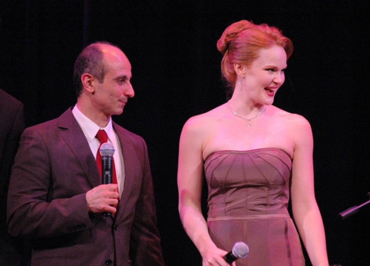 Stephen DeRosa and Kate Baldwin at The Broadway Musicals of 1944 at Town Hall