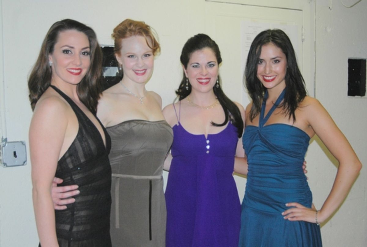 Shannon Lewis, Kate Baldwin, Sarah Jane McMahon and Melinda Sullivan at 