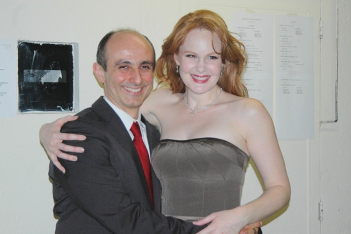Stephen DeRosa and Kate Baldwin at The Broadway Musicals of 1944 at Town Hall
