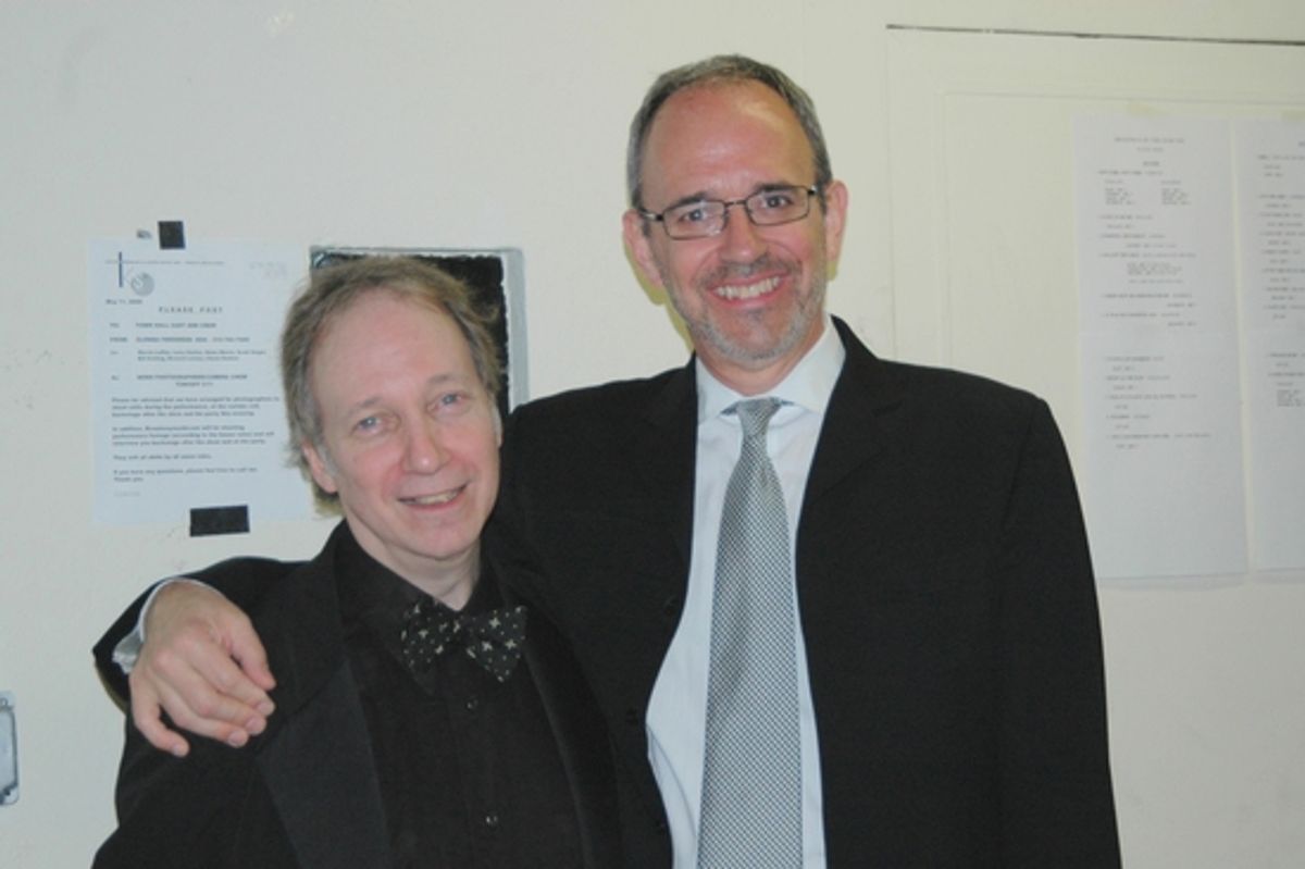 Scott Siegel and Ross Patterson at The Broadway Musicals of 1944 at Town Hall