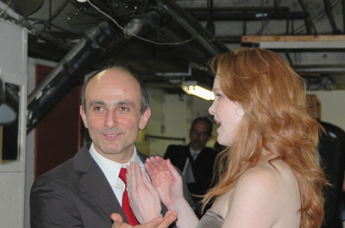 Stephen DeRosa and Kate Baldwin at The Broadway Musicals of 1944 at Town Hall