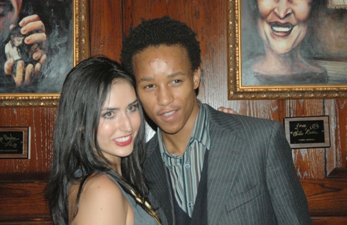Melinda Sullivan and Kendrick Jones at The Broadway Musicals of 1944 at Town Hall
