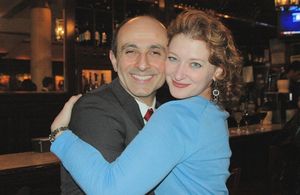 Stephen DeRosa and Kerry O'Malley Photo