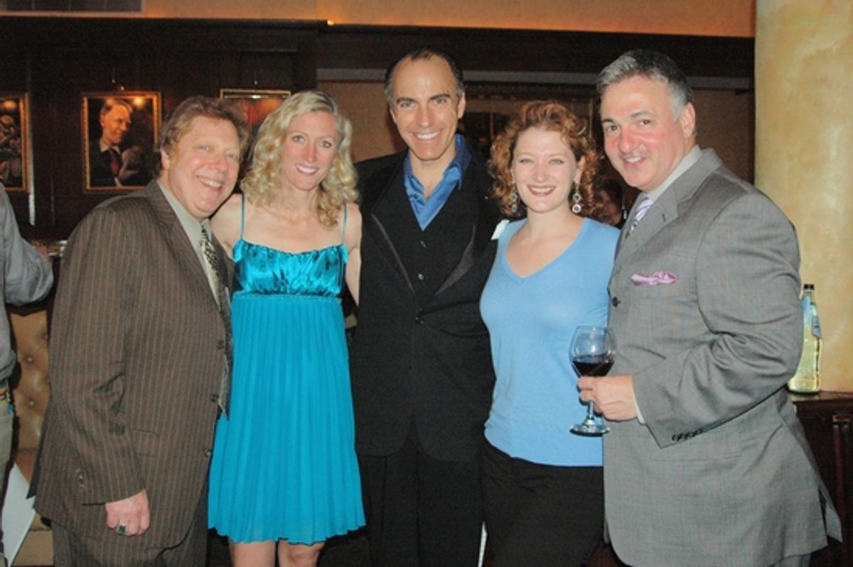 Robert R. Blume (Drama Desk Awards Producer) Stacia Teele, William Michals, Kerry O'Malley, and Joseph Callari (Assoc. Producer Drama Desk Awards) at 
