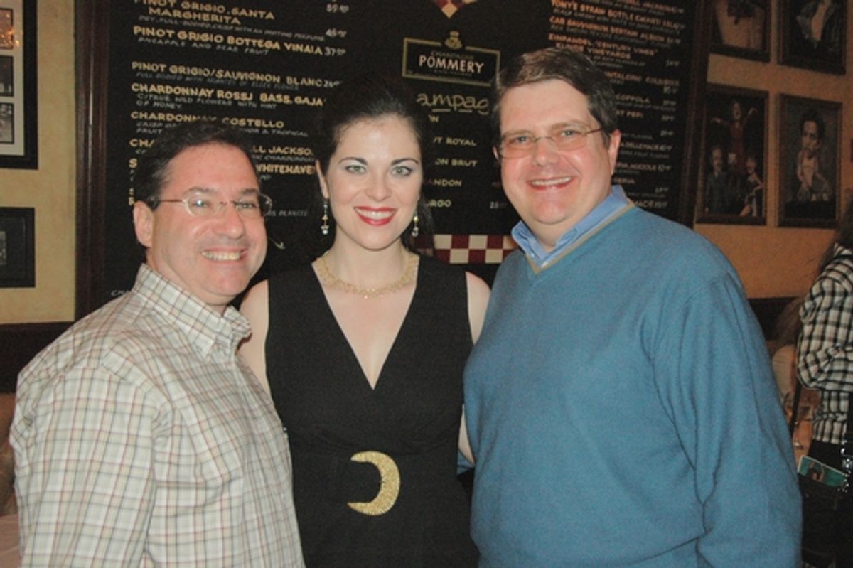 Stuart E. Bloom, Sarah Jane McMahon and Robert L. Aaron at 