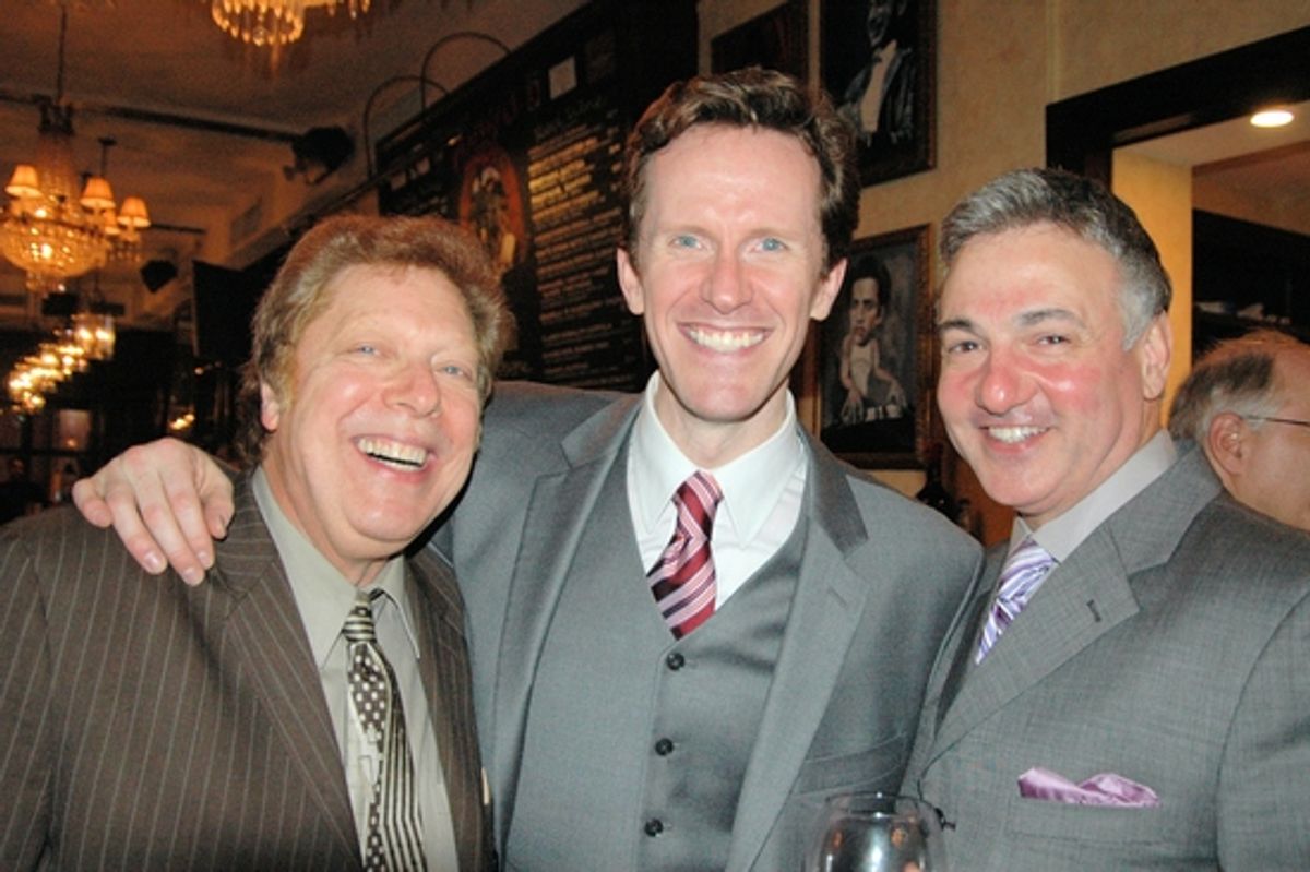Robert R. Bloom, Jeffry Denman and Joseph Callari at The Broadway Musicals of 1944 at Town Hall