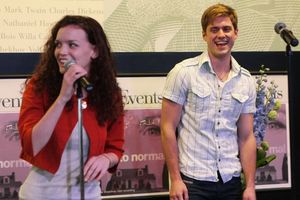 Jennifer Damiano and Aaron Tveit @ BroadwayWorld Jennifer Damiano and Aaron Tveit Photo