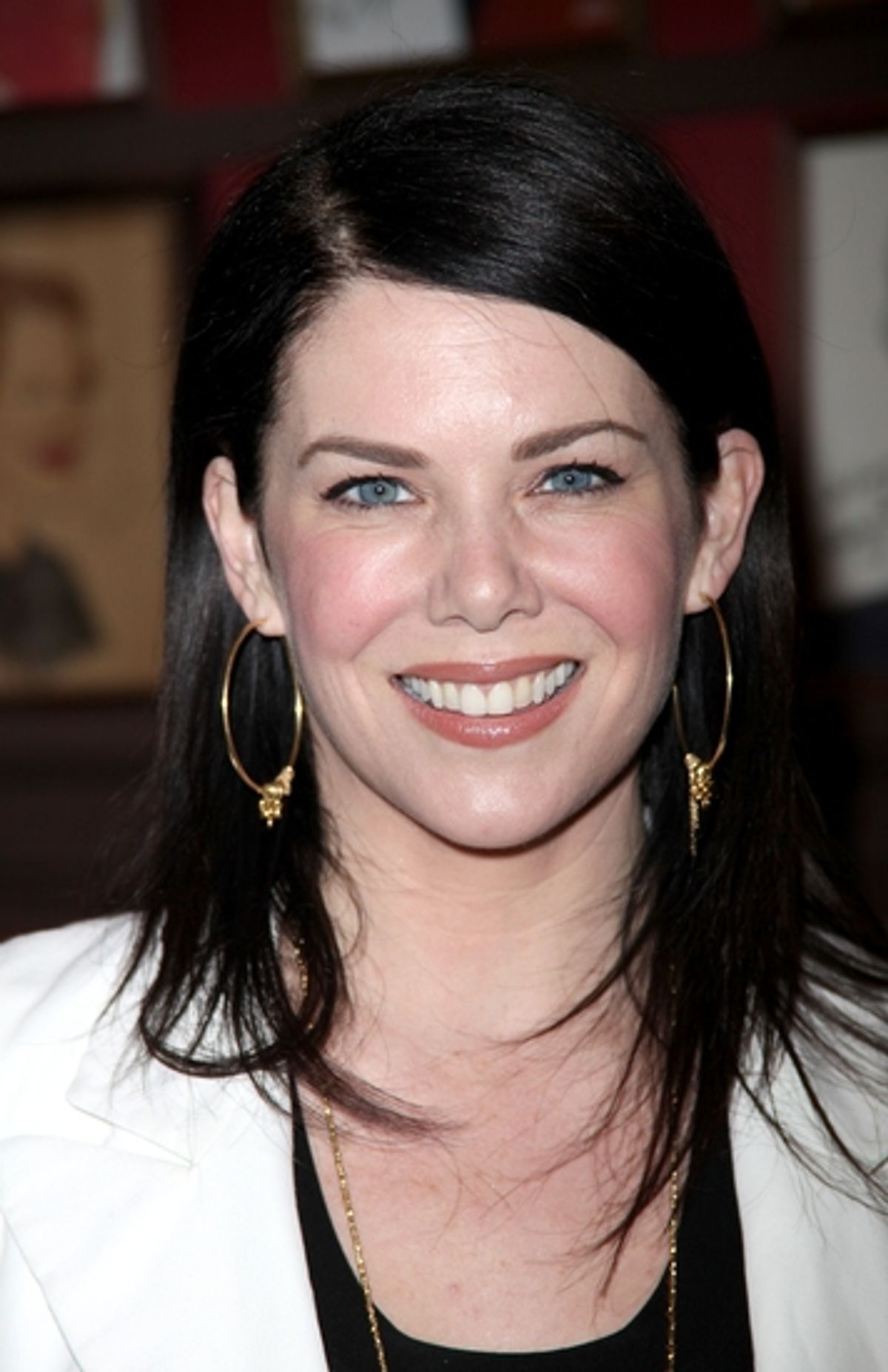 Lauren Graham at 'GUYS and DOLLS' Stars Lauren Graham and Oliver Platt Join the Sardi's 'Wall of Fame'