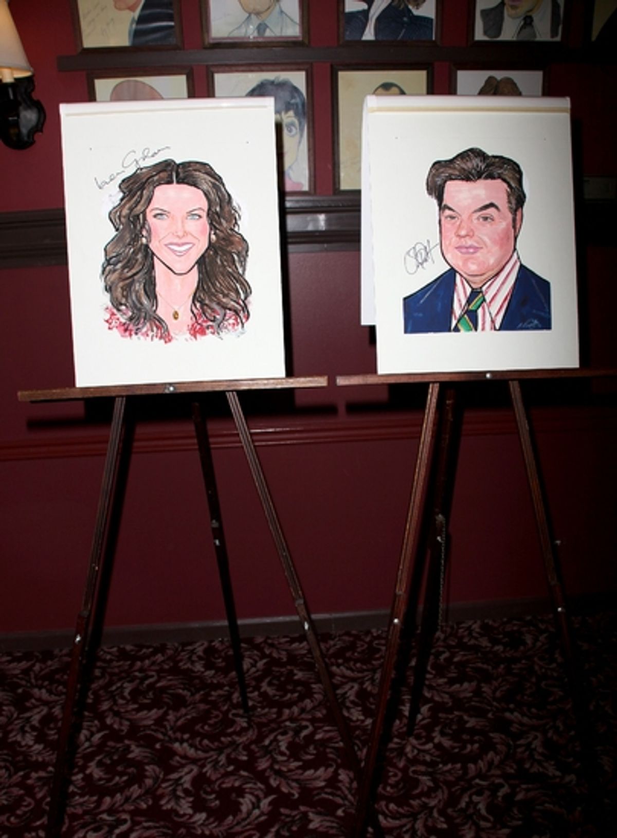 Lauren Graham and Oliver Platt at 