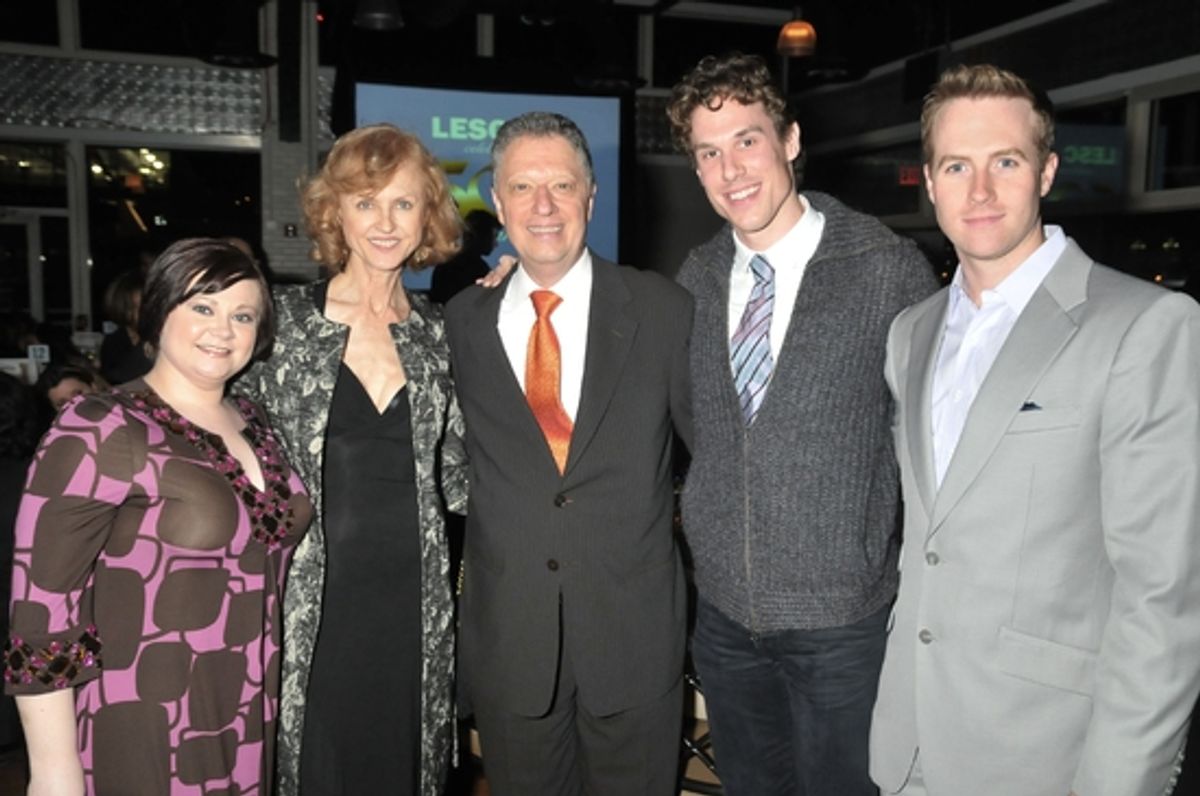 Kathy Brier, Jill Larson, Stanley Zareff, Stephen Hanna and Bret Shuford at The Lower Eastside Service Center's Gala Dinner Held 5/11