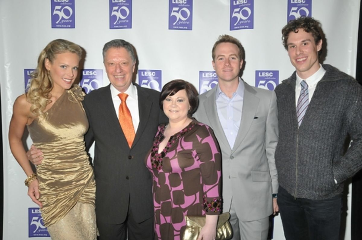 Heidi Albertsen (ambassador to the LESC), Stanley Zareff, Kathy Brier, Bret Shuford and Stephen Hanna at 