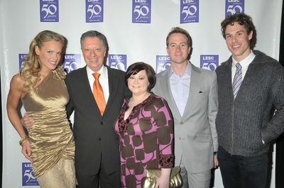 Heidi Albertsen (ambassador to the LESC), Stanley Zareff, Kathy Brier, Bret Shuford a Photo