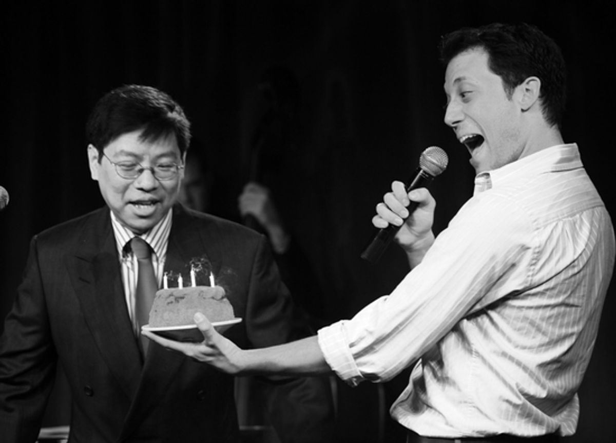 Wayman Wong and John Tartaglia at 