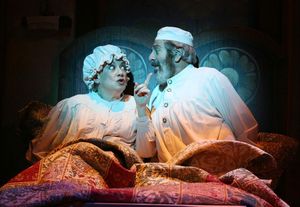 Susan Cella and Chaim Topol Photo