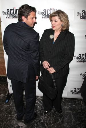 Raúl Esparza and Debra Monk @ BroadwayWorld Raúl Esparza and Debra Monk Photo